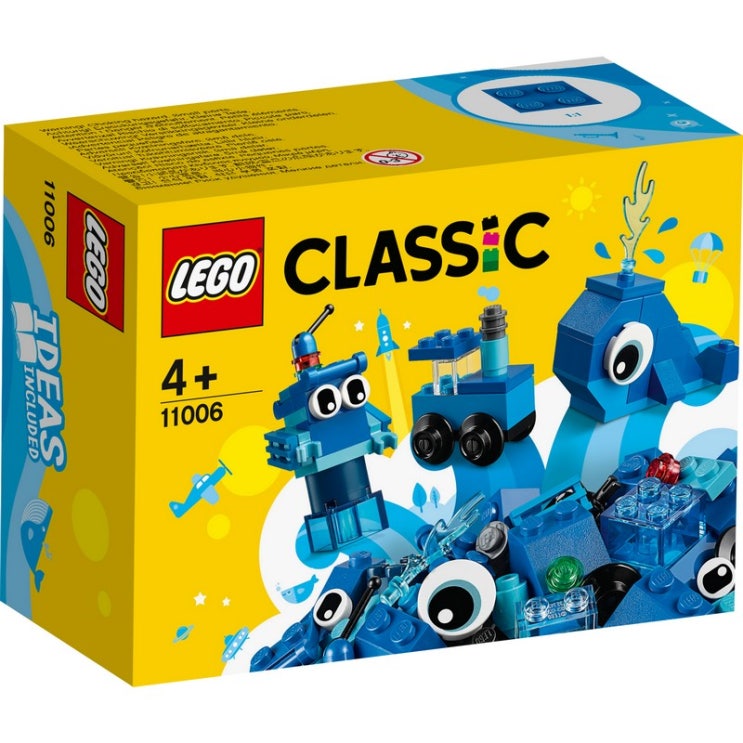 레고 클래식 창작 브릭 11006, 파란색
