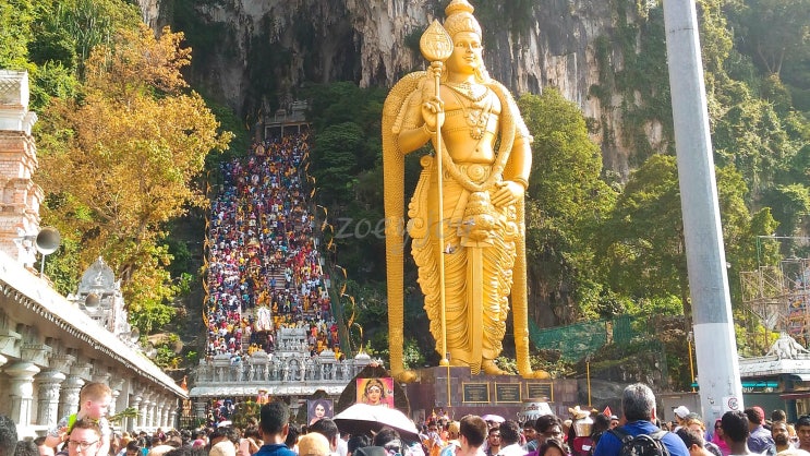  말레이시아 #힌두교 축제 #'타이푸삼(Thaipusam)'에 다녀오다.