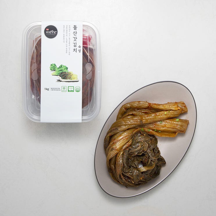 (로켓배송)나래밥상 돌산갓김치 숙성, 1kg, 1개 추천해요 (로켓배송)나래밥상 돌산갓김치 숙성, 1kg, 1개 추천해요