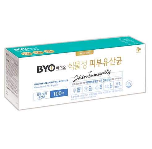  유산균 신상 BYO 식물성 피부유산균, 2g, 180개입 제품추천 