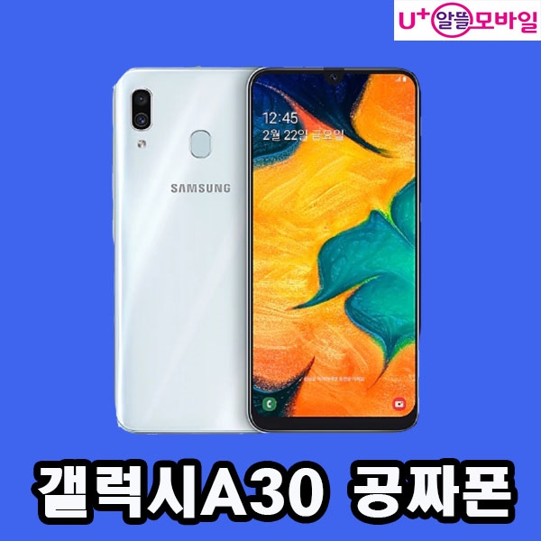  갤럭시 A30 기기값무 공짜폰 요금제자유 신규가업 번호이동 당일배송 블랙 갤럭시A30