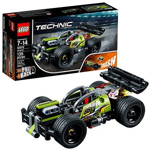  LEGO Technic WHACK 42072 Building Kit with Pull Back Toy Stunt Car Popular Girl