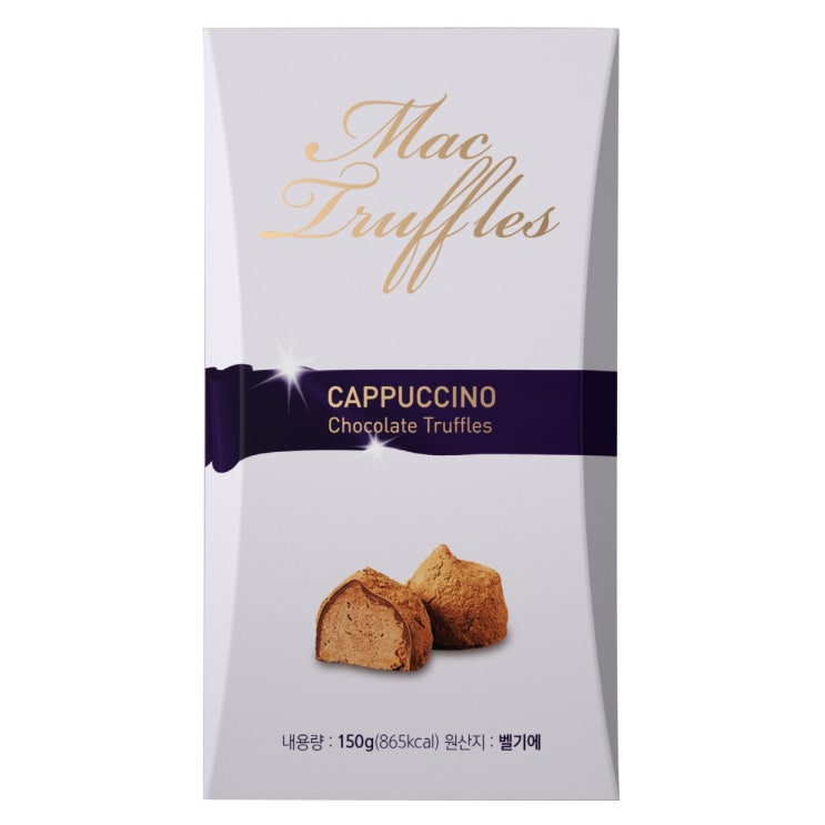  맥 트러플스 카푸치노향 초콜릿, 150g, 1개
