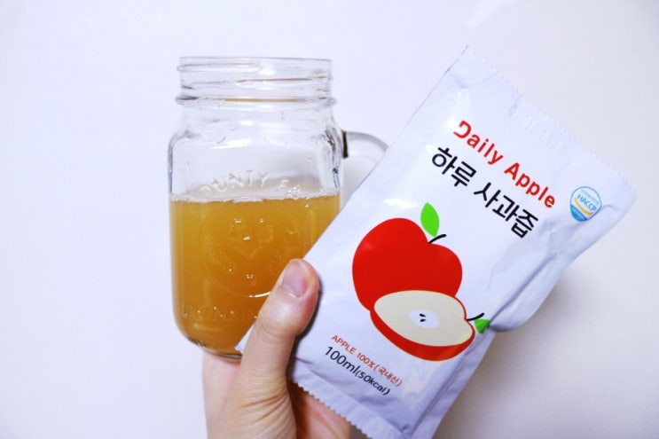  100%국산 생사과즙 : 하루사과즙 아기도 좋아해요