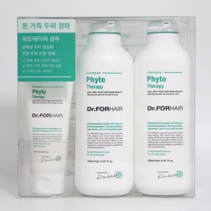   D 닥터포헤어 폴리젠 피토테라피 샴푸 500ml x 2  100ml 과민감성 두피용 단품