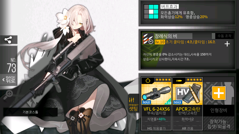 스압주의 소녀전선 少女前线 전술인형 73 Aug 네이버 블로그