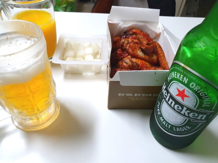  <치맥하루> 호치킨 구리토평점/ 하이네켄 맥주
