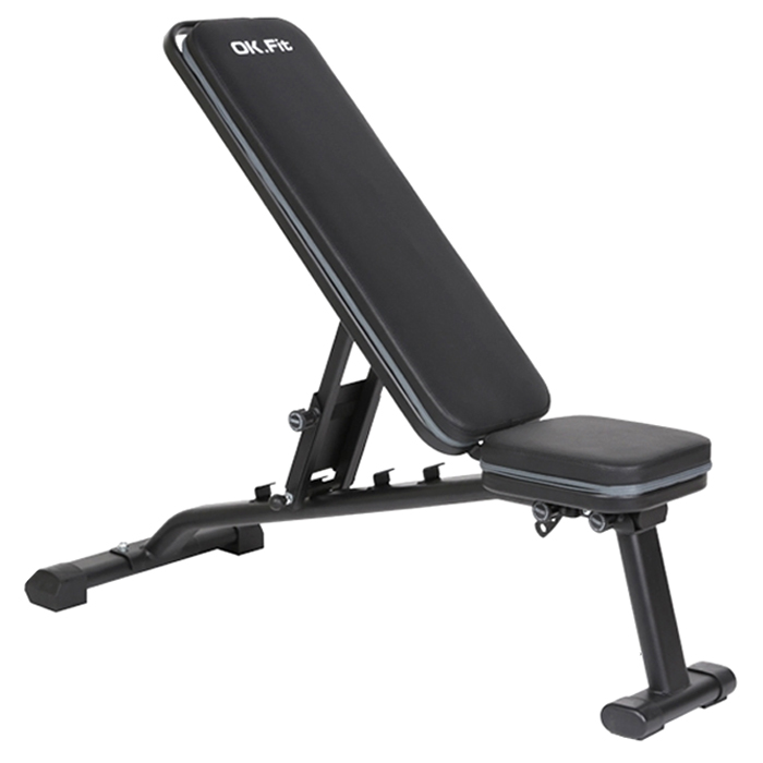  다이어트 :  베스코 Ok fit 인디클라인 벤치 다크그레이 : 실내 헬스건강, 운동