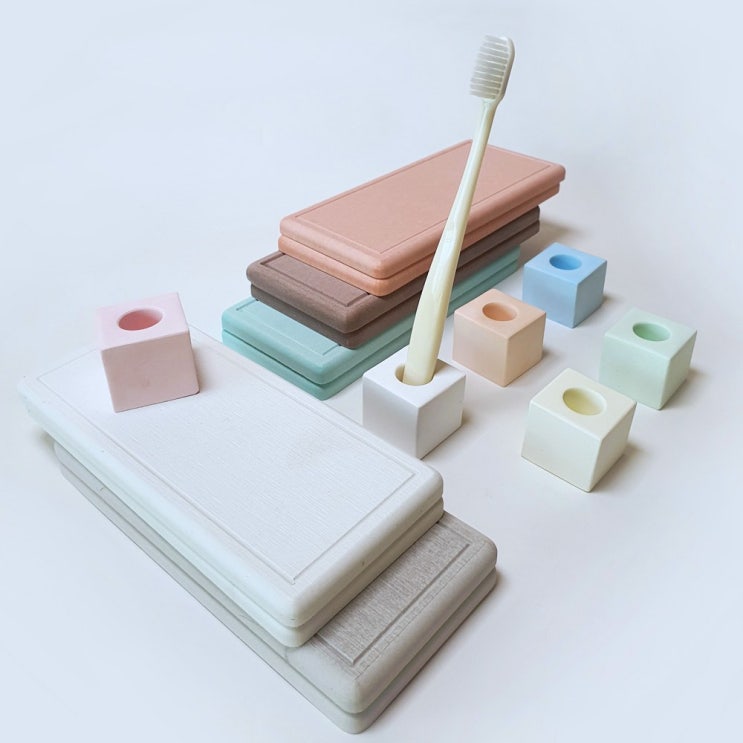   꾀조은 규조토트레이 5 color 1개 브라운 트레이