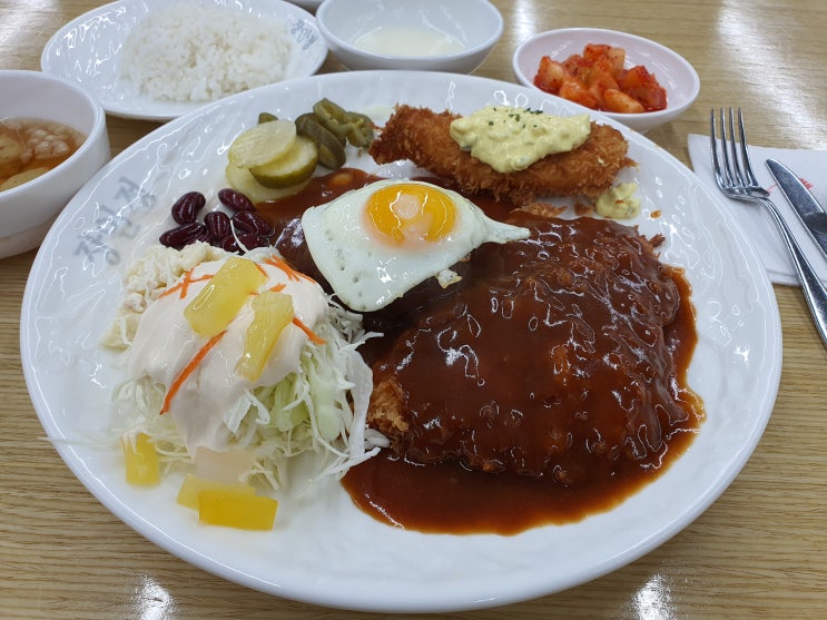  장안동 맛집 삼대천왕 돈까스 장안정