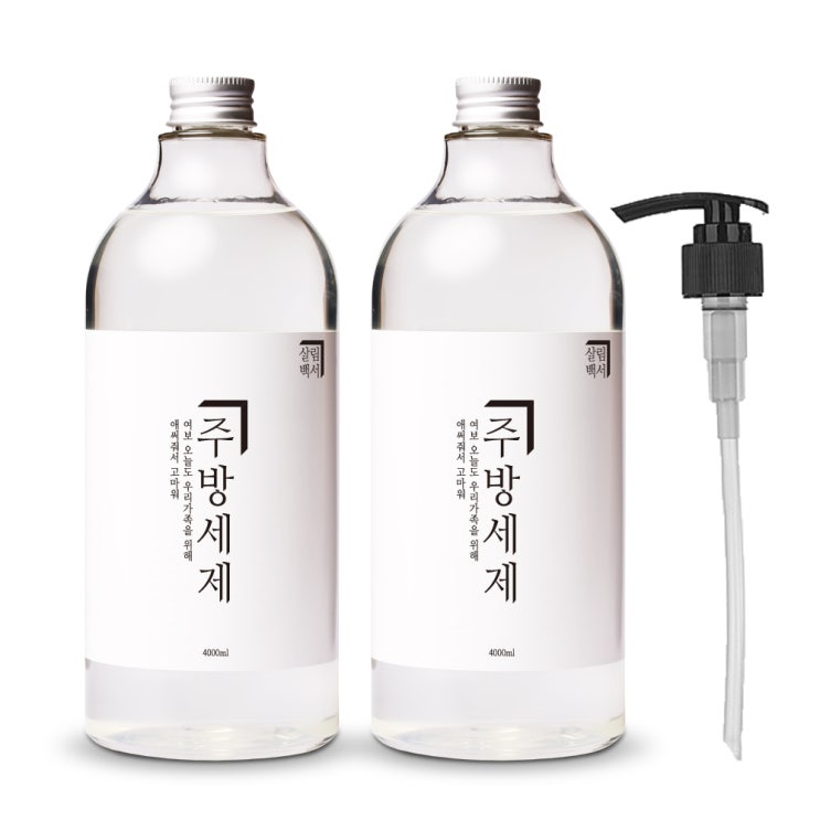 (로켓배송)살림백서 주방세제 청귤향 1L x 2p + 전용펌프 세트, 1세트 추천해요 (로켓배송)살림백서 주방세제 청귤향 1L x 2p + 전용펌프 세트, 1세트 추천해요