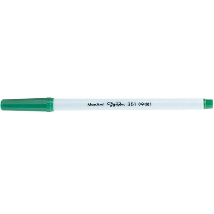   ksw77523 ip571 싸인펜모나미녹타 1 녹색