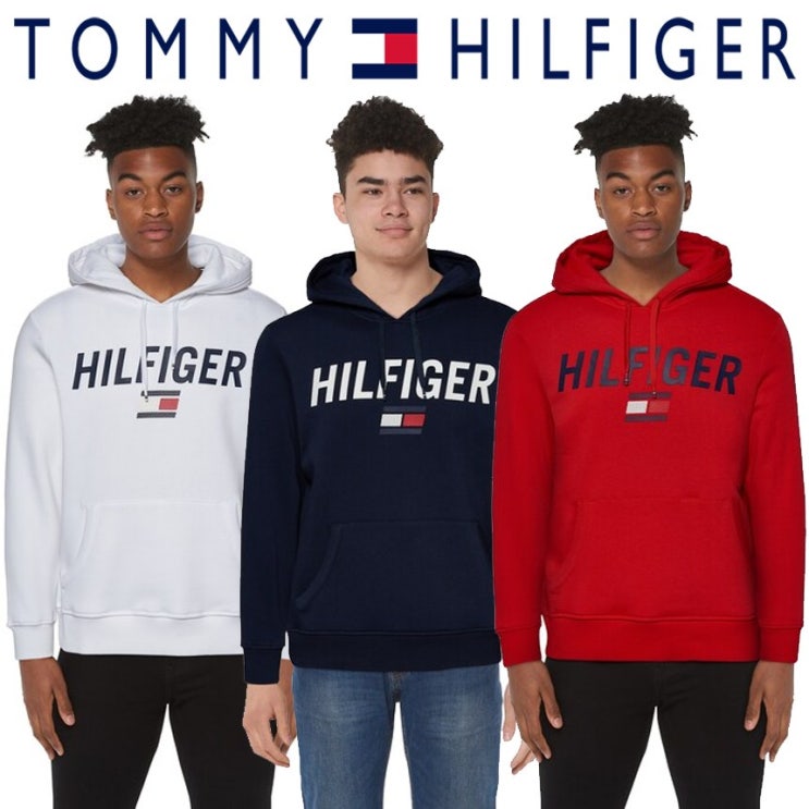   해외 미국정품 Tommy Hilfiger Dwayne Pullover Hoodie 타미힐피거 드웨인 풀오버 남자 맨투맨 후드티