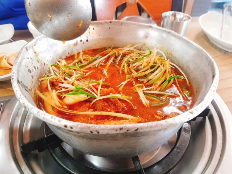  권선구 맛집 매운 돼지갈비찜 양 많아요