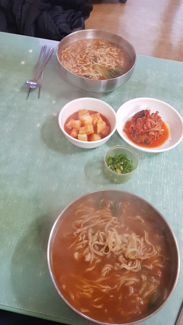  횡성 맛집 여행기 1탄) - 자매식당편 (된장칼국수, 장칼국수)