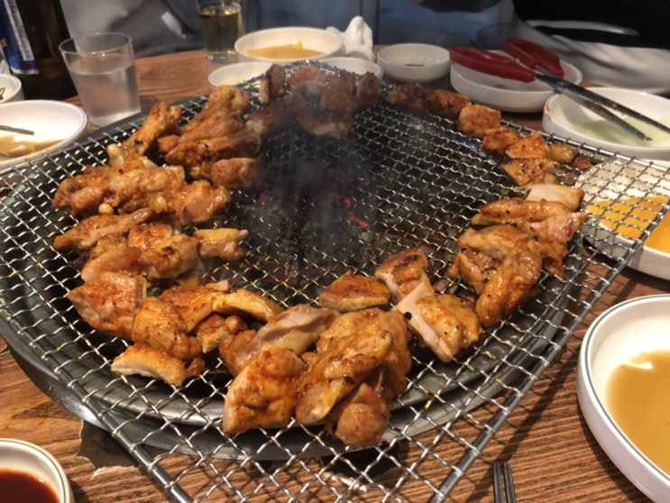 경기도 부천 상동 맛집 춘천숯불닭갈비 메뉴&가격