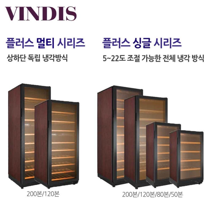  빈디스 와인셀러, 와인셀러 VDP-S120