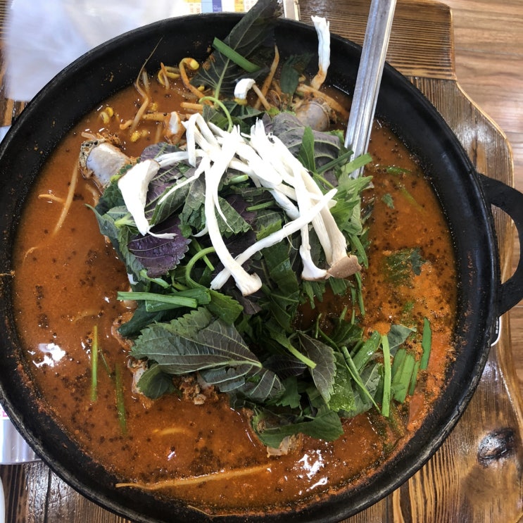  창원 마산 맛집 순대전골 맛있는집  개성순대 가포 바다 경치 콩국수 볶음밥 주차장 순대모둠 비빔밀면 물밀면 순대곰탕 국