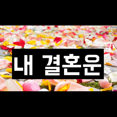  결혼운, 결혼할수있을까? 상대편은 어떤사람? 나는 어떻게해야할까?
