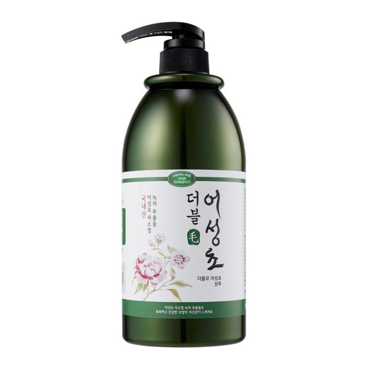 더블모 탈모관리 어성초 한방샴푸 1000g #모발건강#각질관리#두피진정, 수량, 개당 용량 추천해요