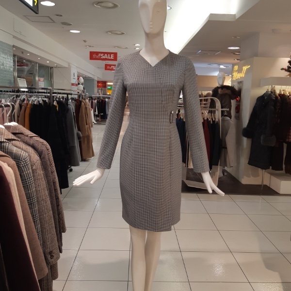   케네스레이디 허리장식V원피스EGOPJA9900