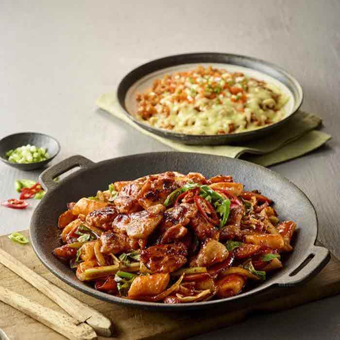 애슐리 춘천식 닭갈비한상 2인분 추천해요