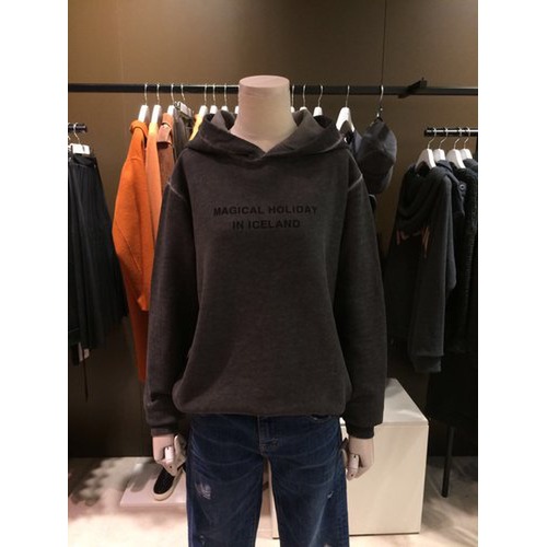   시에로18SS 루나다잉 데끼컷 디테일 레터링 후드티 SE2THF831갤러리아