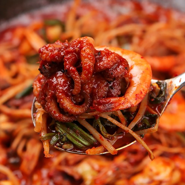 해담 숯불향 불쭈꾸미볶음 보통맛, 500g, 1개 추천해요 해담 숯불향 불쭈꾸미볶음 보통맛, 500g, 1개 추천해요
