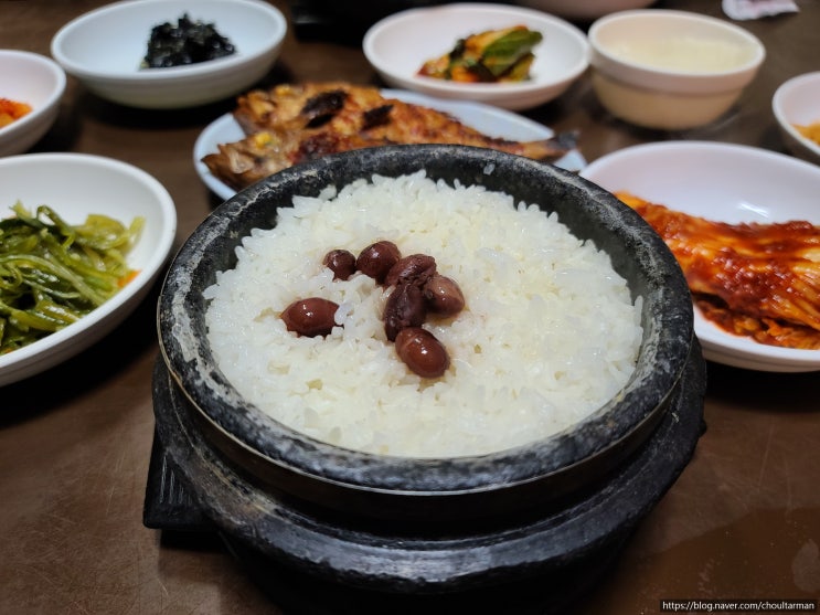  중앙동 전주식당 - 장문볼락과 돌솥밥