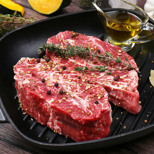 푸드장 블랙비프 소고기 부채살 스테이크 400g+시즈닝4종 증정, 2팩, 400g 추천해요 푸드장 블랙비프 소고기 부채살 스테이크 400g+시즈닝4종 증정, 2팩, 400g 추천해요