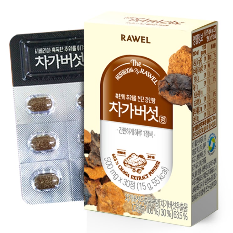 (로켓배송)로엘 차가버섯정 30정, 15g, 1개 추천해요 (로켓배송)로엘 차가버섯정 30정, 15g, 1개 추천해요