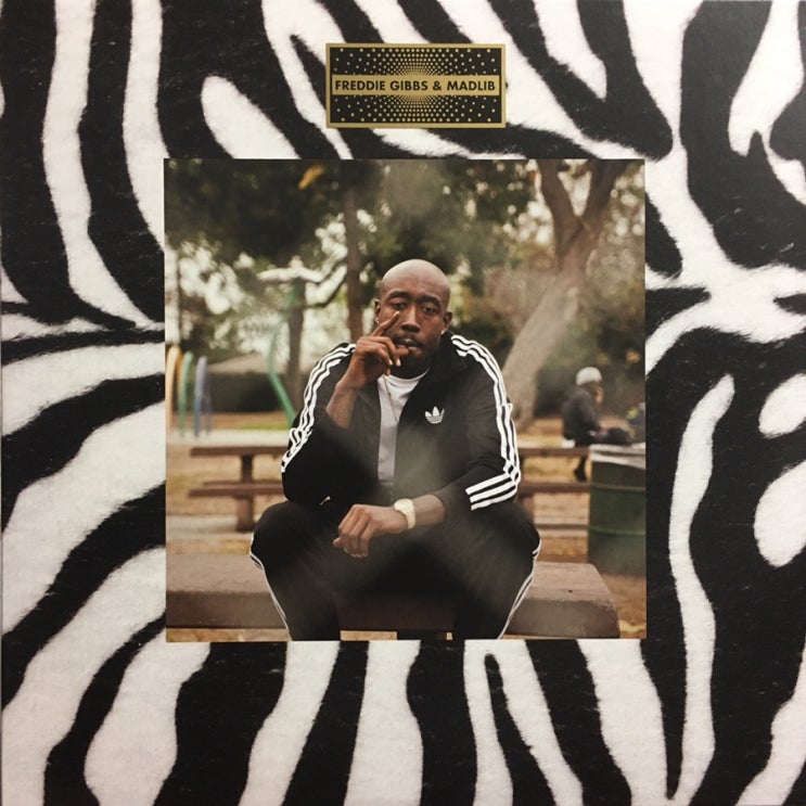  [LP, 엘피] Freddie Gibbs & Madlib(프레디 깁스&매들립) – Pinata (VMP Zebra 바이닐, 500장 한정)