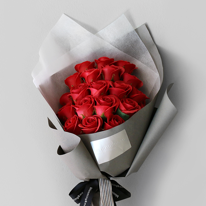 (로켓배송)블루밍앤미 장미 20송이 비누꽃다발, 레드 추천해요 (로켓배송)블루밍앤미 장미 20송이 비누꽃다발, 레드 추천해요