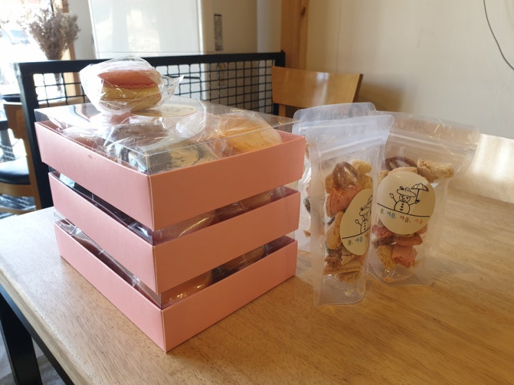  논공카페 화이트데이 마카롱 봄여름가을겨울 구입 후기