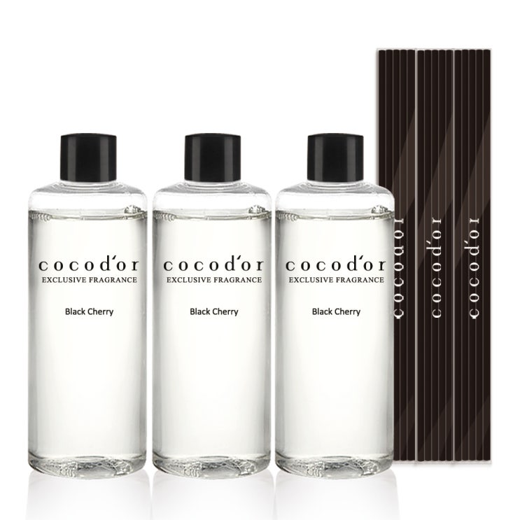 (로켓배송)뉴 코코도르 리필액 3p + 리드스틱 15p, 블랙체리, 600ml 추천해요 (로켓배송)뉴 코코도르 리필액 3p + 리드스틱 15p, 블랙체리, 600ml 추천해요