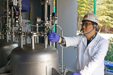 한전, 국내 최초 ‘수소저장 액체기술’ 실증 성공