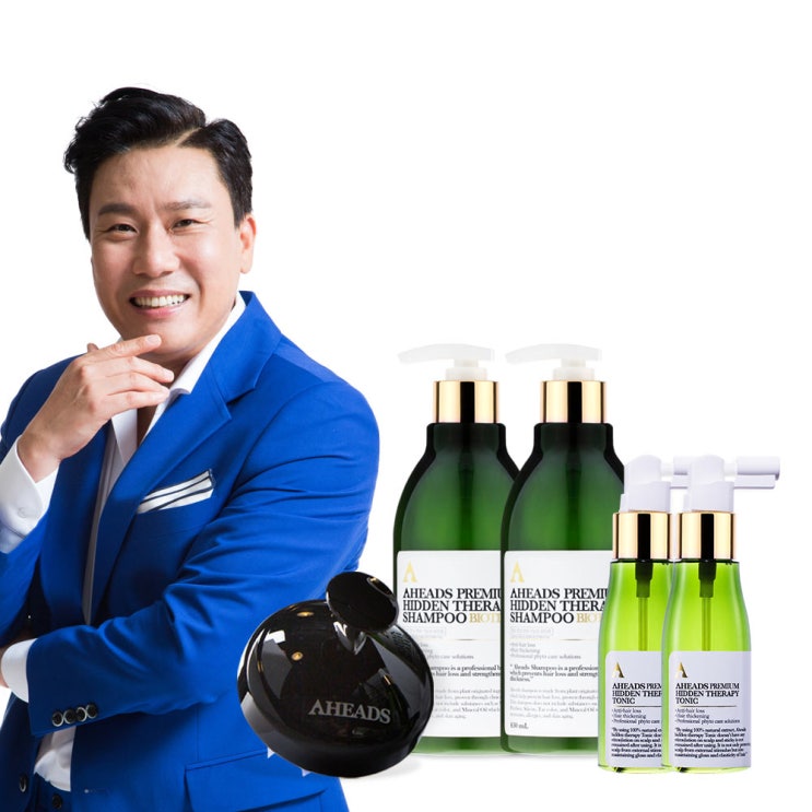   어헤즈 이상민이쓰는 건강뿜뿜세트 샴푸430mlx2토닉60mlx2브러쉬1 1set 430ml