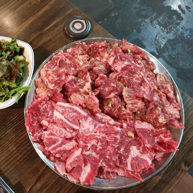  실컷 즐기는 소갈비 @탄현 황제생고기전문점