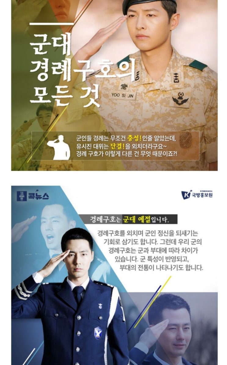 군대 경례구호의 모든 것 군대 경례구호의 모든 것