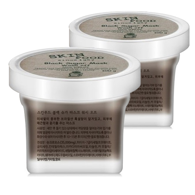 스킨푸드 블랙슈가 마스크 워시오프 스크럽, 100g, 2개 추천해요 스킨푸드 블랙슈가 마스크 워시오프 스크럽, 100g, 2개 추천해요