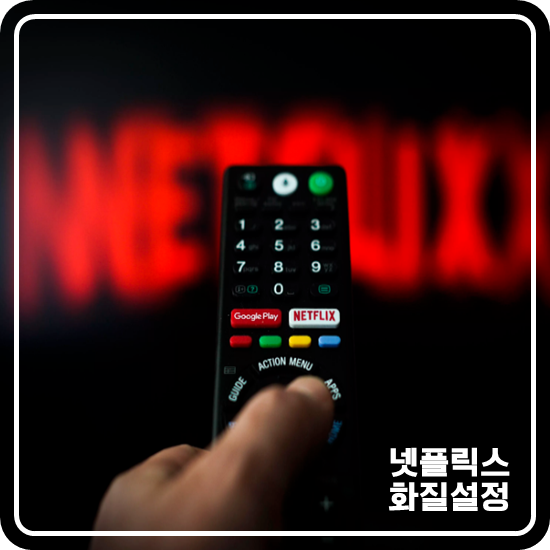 넷플릭스 화질 설정 해야하는 상황이 온다면 어떻게?