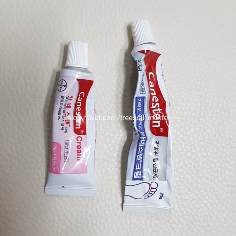 칸디다성 질염 카네스텐 연고 2가지 비교 (무좀용vs외음염용) 질염 관리방법 꿀팁 약국약 추....