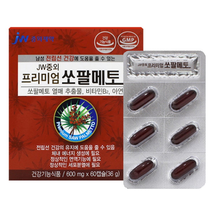 (로켓배송)중외제약 프리미엄 쏘팔메토, 36g, 1개 추천해요