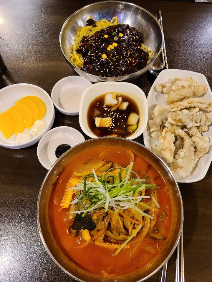  고잔신도시 고구려짬뽕10101 탕수육 안산맛집!
