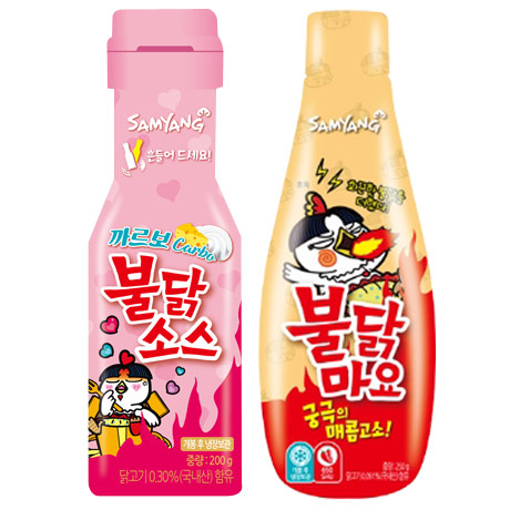 삼양 까르보 불닭소스+불닭마요소스, 1set 추천해요 삼양 까르보 불닭소스+불닭마요소스, 1set 추천해요