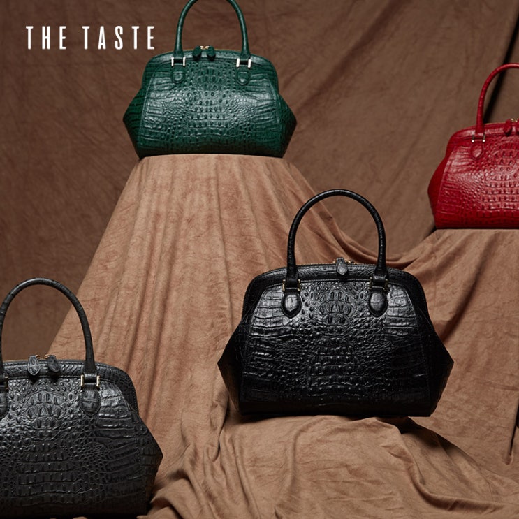 THE TASTE 카이만 엠보 소가죽 토트백 1종_T05011 추천해요 THE TASTE 카이만 엠보 소가죽 토트백 1종_T05011 추천해요