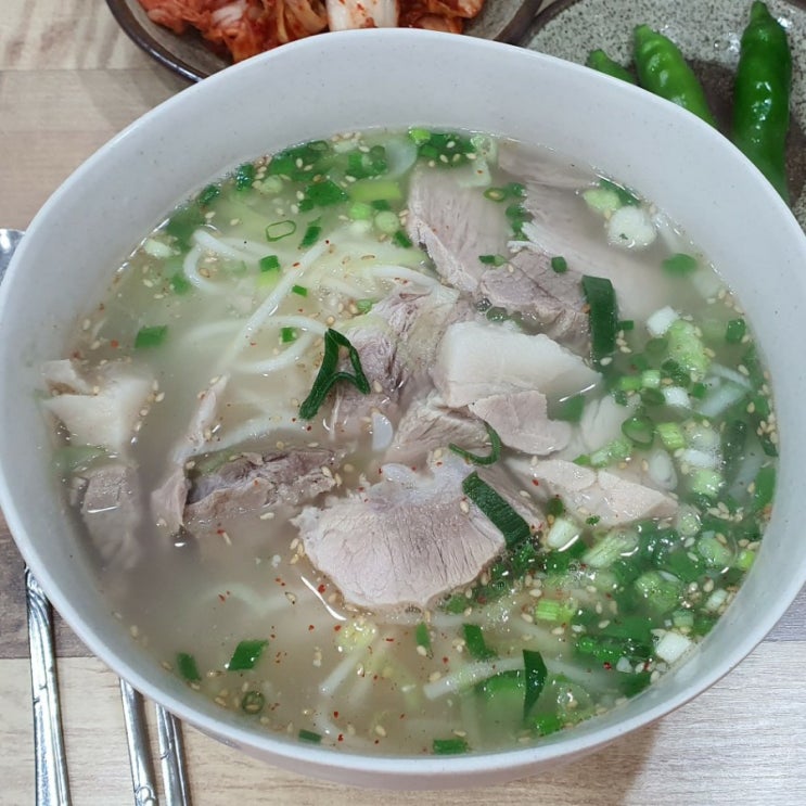 제주에서 고기국수는 무조건 올래국수!
