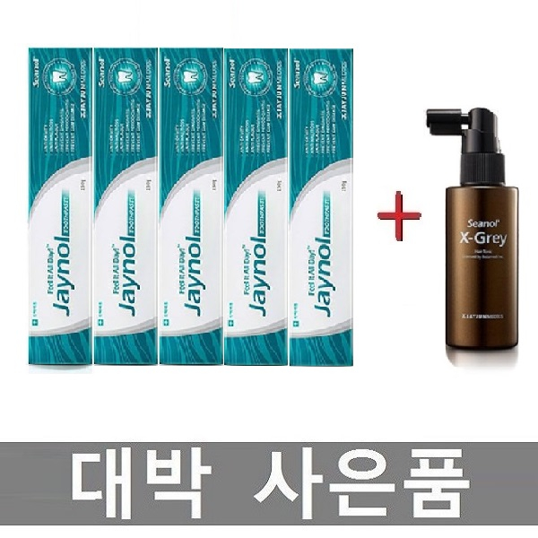 씨놀 제이놀치약 150g 대용량 + 사은품, 5개 추천해요 씨놀 제이놀치약 150g 대용량 + 사은품, 5개 추천해요