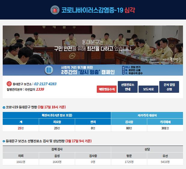  서울 동대문구 25번 코로나19 확진자 발생, 이동동선 및 이동경로 안내 ( 동대문구청 홈페이지 발표)