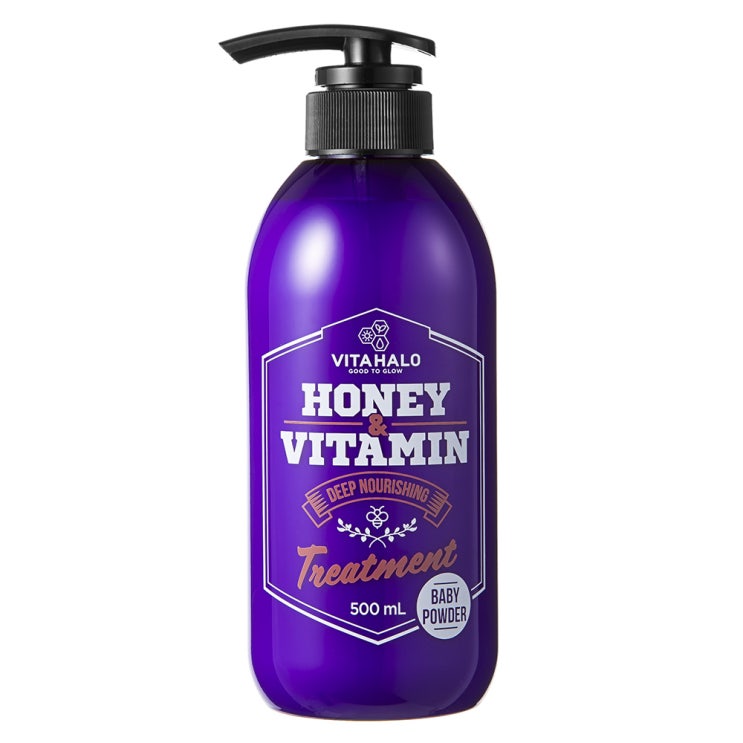  (로켓배송)비타할로 허니앤비타민 헤어트리트먼트, 베이비파우더 500ml, 1개 추천해요
